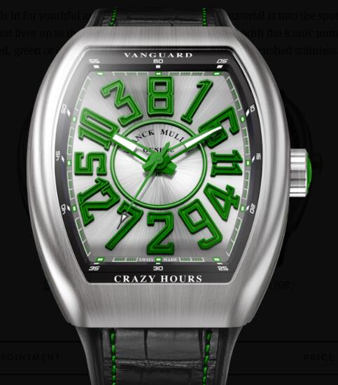 Review Buy Franck Muller Vanguard Crazy Hours Replica Watch for sale Cheap Price V 45 CH BR (VR)